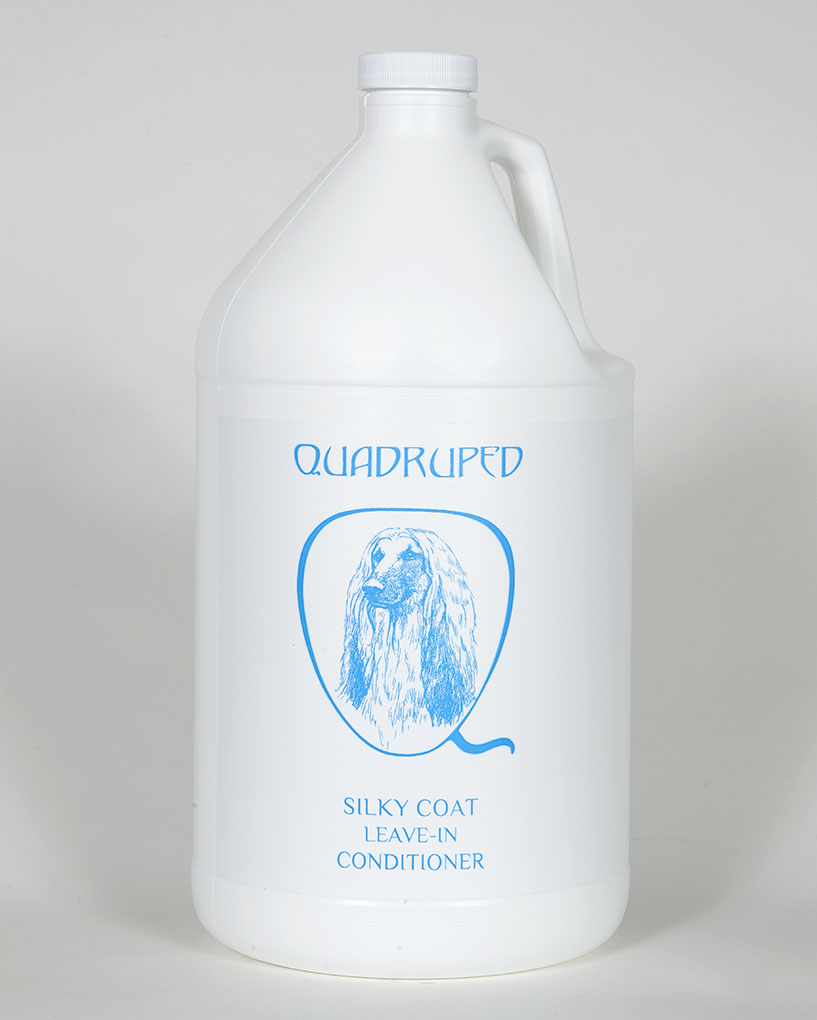 Quadruped Pet Care Silky Coat LeaveIn Conditioner (1 gallon)